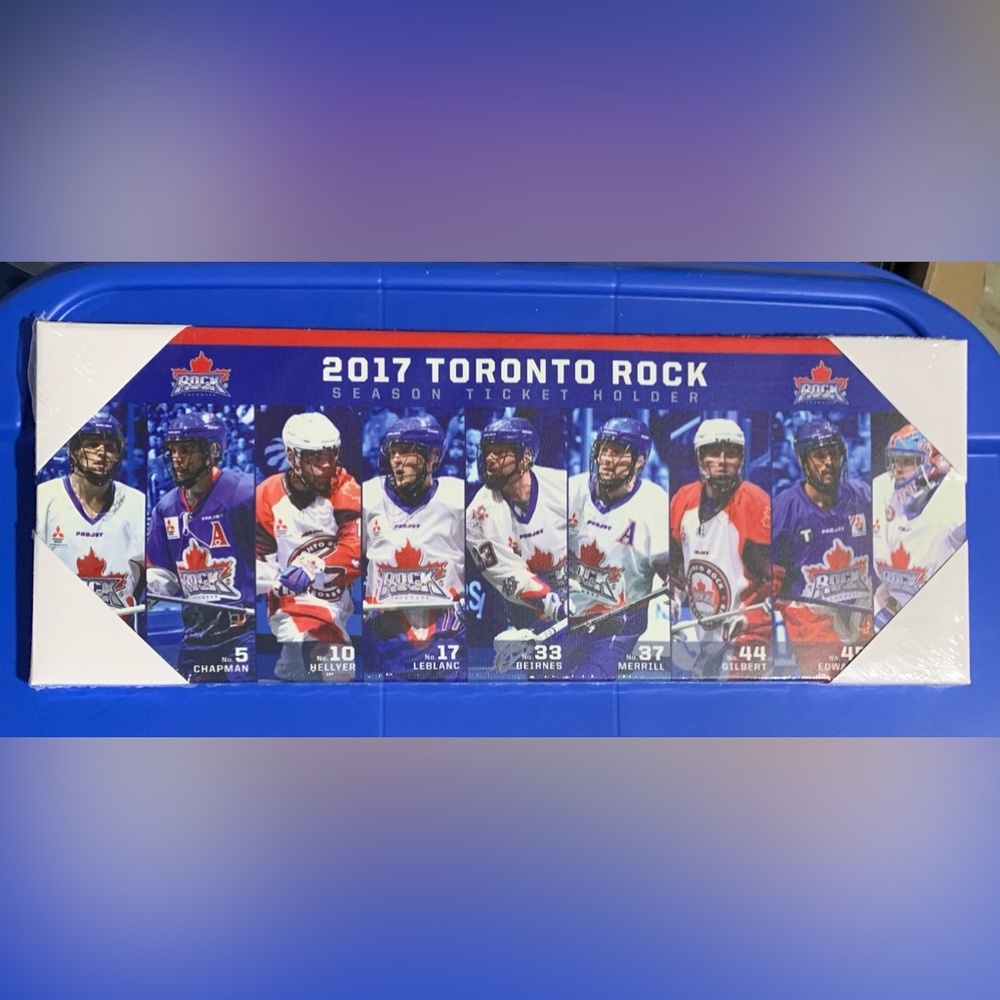 Toronto Rock 2017 Season Ticket Holder Promo Canvas Photo